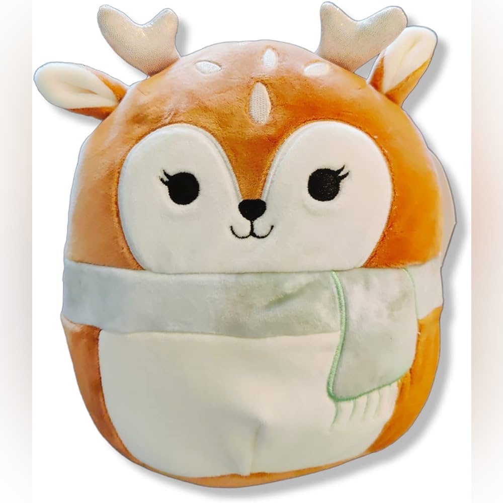 Squishmallow Official Christmas Winter Collectible Holiday 8inch